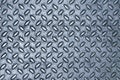 Grunge Diamond Metal Background. Metal background texture. Diamond plate. Top view