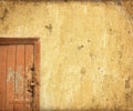 Grunge door background Royalty Free Stock Photo