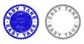 Grunge EASY TAKE Scratched Stamp Seals