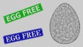 Grunge Egg Free Badges and Crossed Egg Mesh