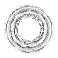 Grunge elements round Royalty Free Stock Photo