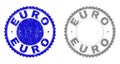 Grunge EURO Scratched Stamp Seals