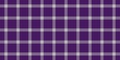 Grunge fabric vector textile, party texture seamless plaid. Rose background pattern check tartan in violet and silver colors Royalty Free Stock Photo