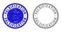 Grunge FALSIFICATION Textured Stamp Seals