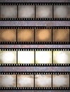 Grunge film strips Royalty Free Stock Photo