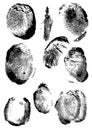 Grunge fingerprint