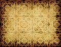 Grunge floral background Royalty Free Stock Photo