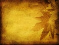 Grunge foliage background