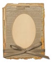 Grunge frame for old portrait or picture