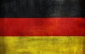 Grunge German flag Royalty Free Stock Photo