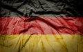 Grunge German flag Royalty Free Stock Photo