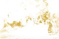 Grunge golden of cracks, scuffs Royalty Free Stock Photo