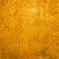 Grunge golden metal texture, orange messy background