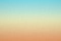 Grunge gradient recycled paper texture background, blue to orange, top view Royalty Free Stock Photo