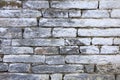 Grunge gray bricks texture wall Royalty Free Stock Photo