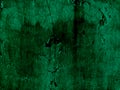 Grunge green and black color peal wall texture of concrete floor background for creation abstract. Royalty Free Stock Photo