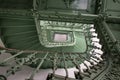 Grunge, green staircase