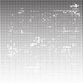 Grunge halftone dotted background