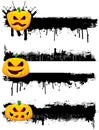 Grunge Halloween borders