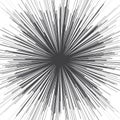 Grunge Radial Lines Texture Vector