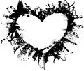 Grunge heart