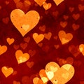 Grunge hearts Royalty Free Stock Photo