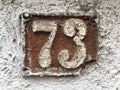 73 grunge house plate