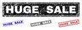 Grunge HUGE SALE Scratched Rectangle Watermarks