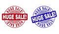 Grunge HUGE SALE! Textured Round Stamp Seals