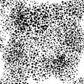 Grunge Ink Background. Dust Distress Grain. Grune Seamless Blob Pattern