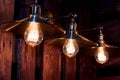 Grunge interior lighting decoration