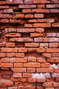Grunge italian brick wall