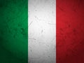 Grunge Italy flag Royalty Free Stock Photo