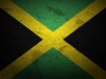 Grunge Jamaica flag Royalty Free Stock Photo