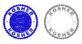 Grunge KOSHER Textured Stamp Seals