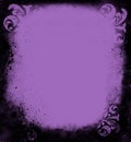 Grunge Lavender Victorian Frame