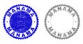 Grunge MANAMA Textured Stamp Seals