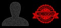 Grunge Membership Stamp Seal and Web Net Spawn Persona