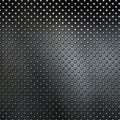 Grunge metal background with steel rivets