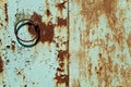 Grunge metal door background Royalty Free Stock Photo