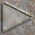 Grunge metal frame