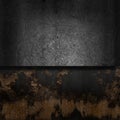 Grunge metal and rust background