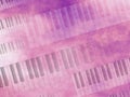 Grunge Music keyboard Background Royalty Free Stock Photo