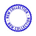 Grunge NEW COLLECTION Scratched Round Rosette Stamp Seal Royalty Free Stock Photo