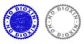 Grunge NO DIOXIN Textured Stamp Seals