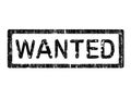 Grunge Office Stamp - WANTED