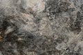 Grunge old black metal background or texture with scratches and cracks, closeup, top view Royalty Free Stock Photo