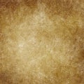 Grunge old brown paper texture, stains, scratches Royalty Free Stock Photo