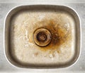 Grunge old dirty sink