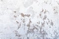 Old peeled white stucco wall background Royalty Free Stock Photo